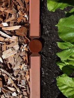 Straight Landscape Edging Kit With 2" Boards -Green Haven Shop 8599408 03V tif