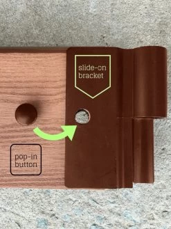 Classic Sienna Circle Keyhole Garden With 2" Boards -Green Haven Shop 8599444 03v