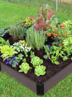 Composite Raised Bed With 1" Boards, 11" -Green Haven Shop 8599458 01V tif