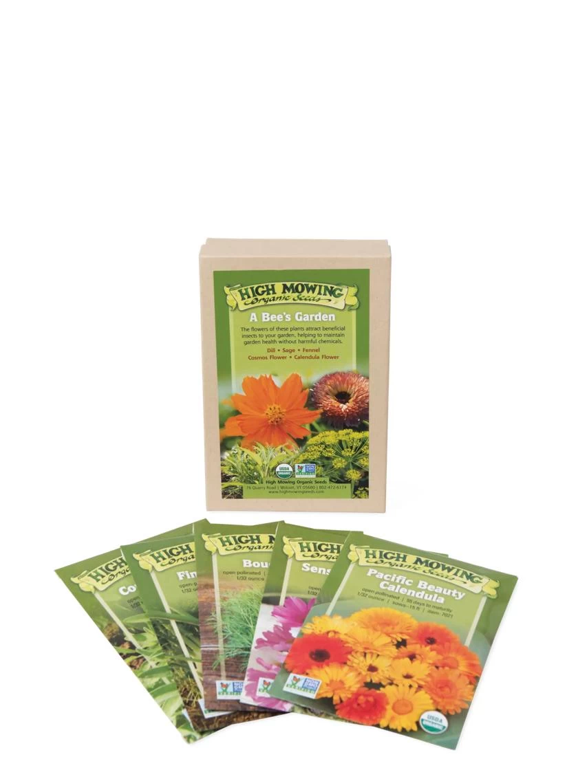 A Bee’s Garden Organic Seed Collection 1 A Bee’s Garden Organic Seed Collection