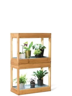 Bamboo Mini LED Grow Light Garden 16 Bamboo Mini LED Grow Light Garden -Green Haven Shop 8599624 012747 tif