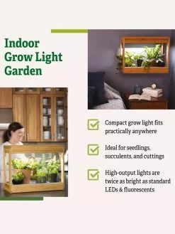 Bamboo Mini LED Grow Light Garden 17 Bamboo Mini LED Grow Light Garden -Green Haven Shop 8599624 04