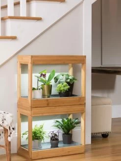 Bamboo Mini LED Grow Light Garden 15 Bamboo Mini LED Grow Light Garden -Green Haven Shop 8599624 12746 tif