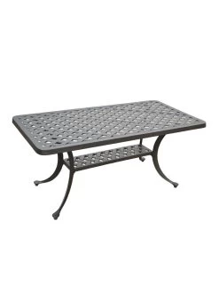 Crosley Sedona Cast Aluminum Rectangular Cocktail Table