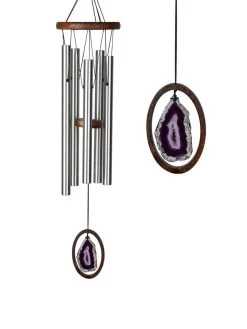 Agate Chime™, Large -Green Haven Shop 8599738 05v woodstock agate chime large purple