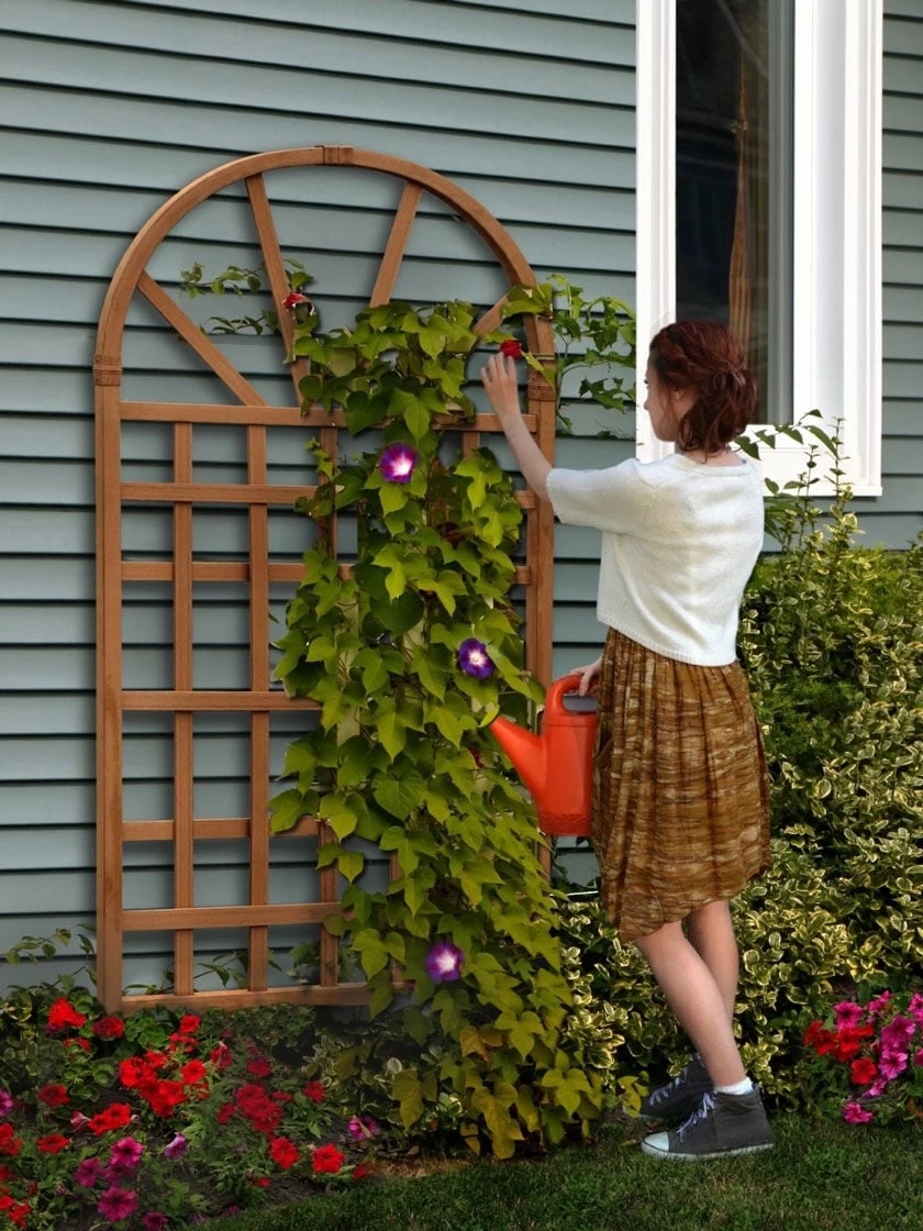 Savannah Composite Vinyl Trellis 1 Savannah Composite Vinyl Trellis