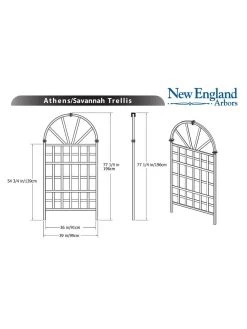 Savannah Composite Vinyl Trellis 5 Savannah Composite Vinyl Trellis -Green Haven Shop 8599769 03v