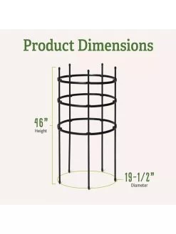 Titan Tomato Cages, Set Of 3 -Green Haven Shop 8599861 1