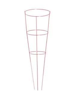 Heavy-Duty Plant Supports 42", Set Of 5 -Green Haven Shop 8600029 02v heavy duty colorful plant supports 42 inch red