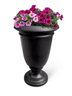 Ellington Self-Watering Urn Planter, 24" -Green Haven Shop 8600110 04V tif