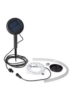 Solar Illuminated Planter Tall Granite, 32" 11 Solar Illuminated Planter Tall Granite, 32" -Green Haven Shop 8600181 18793 tif