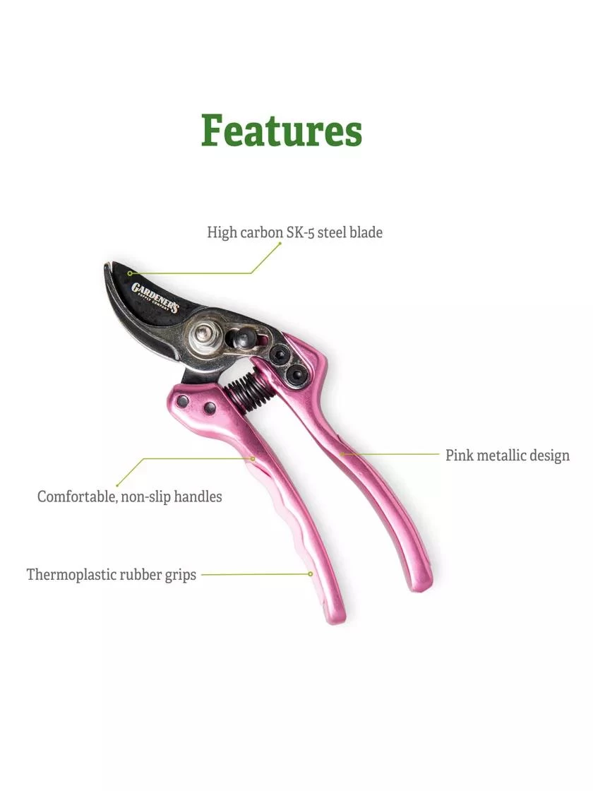 Gardener's Floral Pruning Bypass Shears 4 Gardener's Floral Pruning Bypass Shears - Image 4