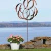 Flower Staked Wind Spinner, 29"