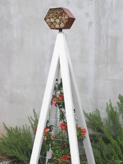 Bee Bungalow + Akoris Garden Tuteur Jr. 12 Bee Bungalow + Akoris Garden Tuteur Jr. -Green Haven Shop 8600532 03v bee bungalow akoris garden tuteur cloud white