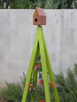 Bird Bungalow + Akoris Garden Tuteur Jr. -Green Haven Shop 8600538 05v bird bungallow akoris garden tuteur leaf green