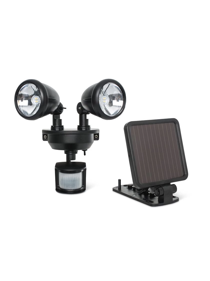 MAXSA®Solar Dual Head LED Motion Activated Light 1 MAXSA®Solar Dual Head LED Motion Activated Light