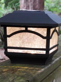 Solar Post Cap Railing Light 2-Pack -Green Haven Shop 8608699 02V tif