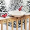 Birds Choice ® Heated Birdbath With Deck Mount