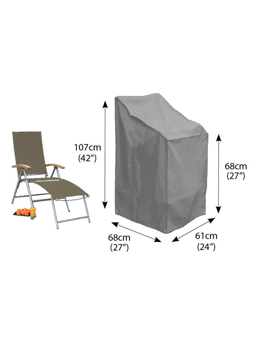 Bosmere Stacking/Reclining Chair Waterproof Cover 2 Bosmere Stacking/Reclining Chair Waterproof Cover - Image 2