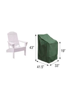 Bosmere Adirondack Chair Waterproof Cover -Green Haven Shop 8608857 02v