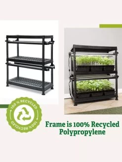 Stack-n-Grow Lights - 2-Tier System -Green Haven Shop 8608905 3