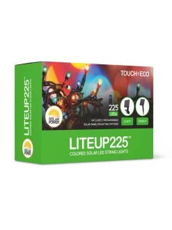 Solar LED String Lights, Lightup225™ 15 Solar LED String Lights, Lightup225™ -Green Haven Shop 8609142 01V tif