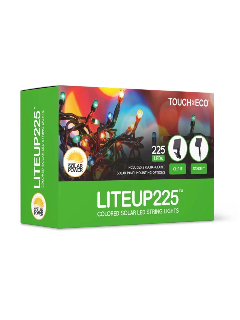 Solar LED String Lights, Lightup225™ 8 Solar LED String Lights, Lightup225™ - Image 8