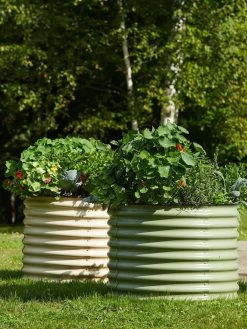 Birdies™ Round Metal Raised Bed, Tall -Green Haven Shop 8609152 6530 tif