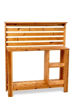 Gardener’s Supply Tall Cedar Potting Bench -Green Haven Shop 8609185 4393 tif