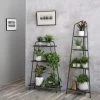 Modern Metal Plant Shelves