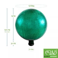 Achla Designs Gazing Globe 12" -Green Haven Shop 8609321 03V jpg