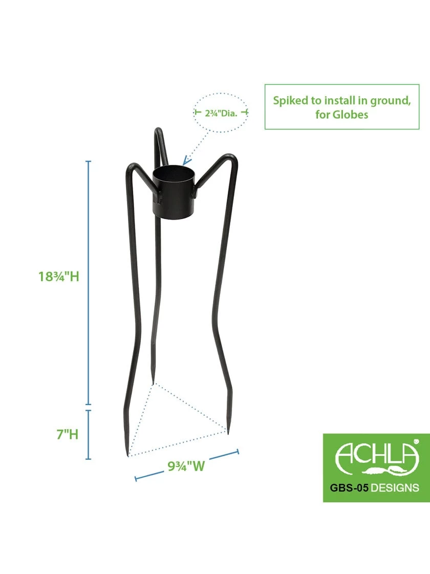 Achla Designs Spiked Gazing Globe Ball Stands 2 Achla Designs Spiked Gazing Globe Ball Stands - Image 2