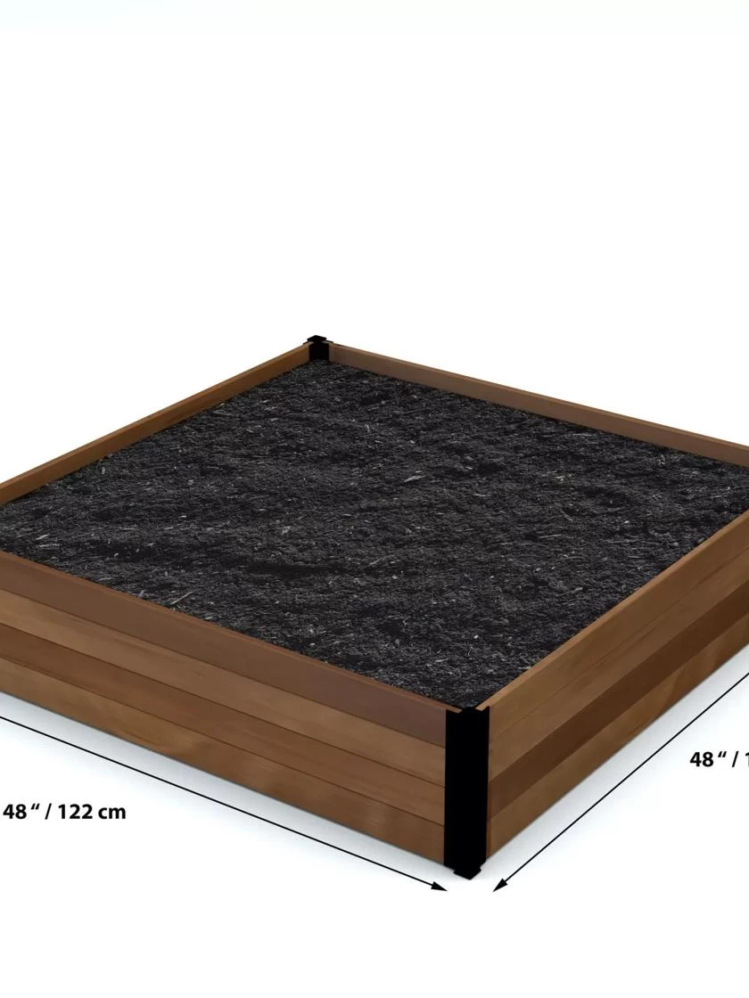 Vita Mezza Garden Bed, 4’x4’x11” 2 Vita Mezza Garden Bed, 4’x4’x11” - Image 2