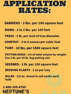 Neptune's Harvest Crab & Lobster Shell Plant Food, 4 Pound -Green Haven Shop 8610162 04V tif