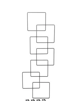 Building Blocks Wall Trellis, 45" -Green Haven Shop 8610183 3933 tif