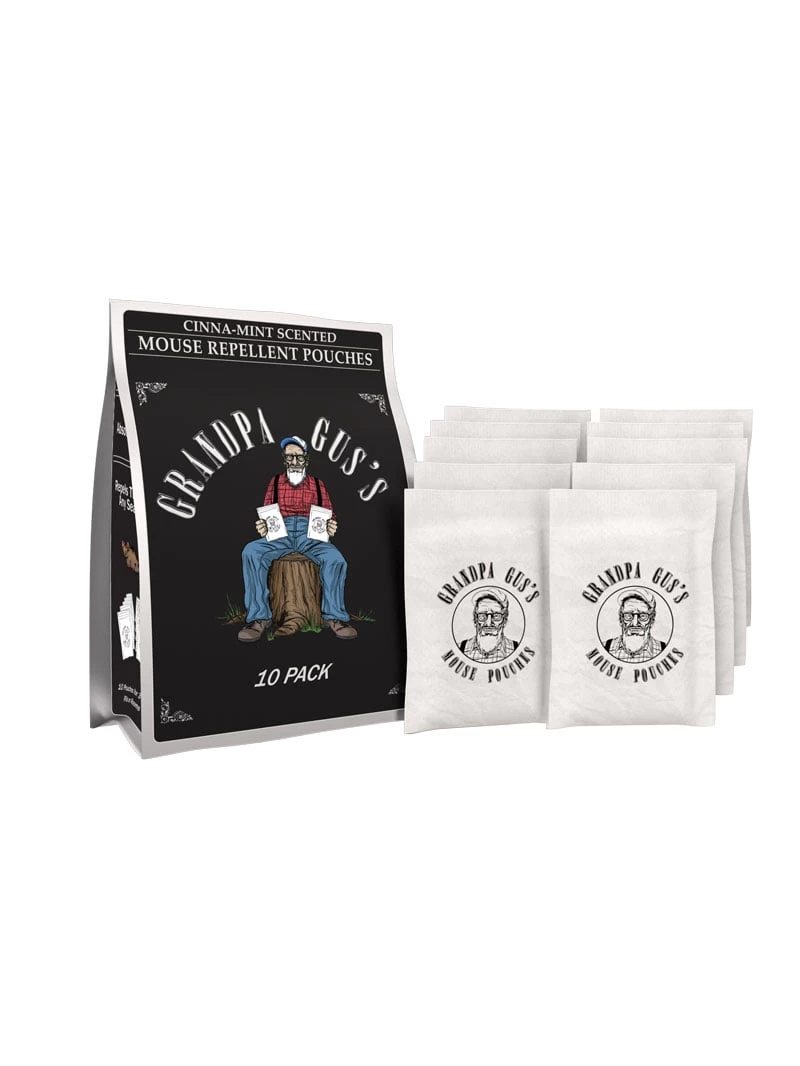 Grandpa Gus Mouse Repellent, Set Of 10 1 Grandpa Gus Mouse Repellent, Set Of 10