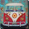 Hippy Van Outdoor Wall Art,