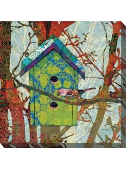 Birdie's Home Outdoor Wall Art,