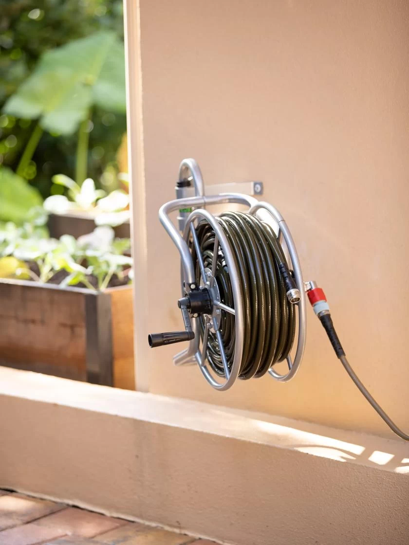 Mounted Lifetime Garden Hose Reel 1 Mounted Lifetime Garden Hose Reel