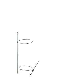 Peacock Mini Plant Support Rings 8", Set Of 2 -Green Haven Shop 8610387 9571 tif