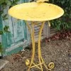 Vintage Floral Birdbath