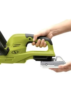 Sun Joe 24V-HT22-LTE 24-Volt ION+ Cordless Hedge Trimmer Kit | 22-Inch | W/ 2.0-Ah Battery And Charger -Green Haven Shop 8610657 05v