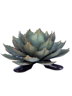 Desert Steel Artichoke Agave Sculpture -Green Haven Shop 8610760 02v desert steel artichoke agave small