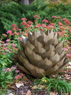 Desert Steel Artichoke Agave Sculpture -Green Haven Shop 8610761 03v