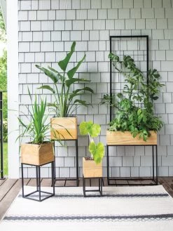 Tartu Elevated Square Planters -Green Haven Shop 8611007 022
