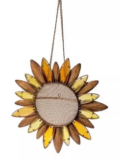 Glass Petal Sunflower Bird Feeder -Green Haven Shop 8611063 0722 tif