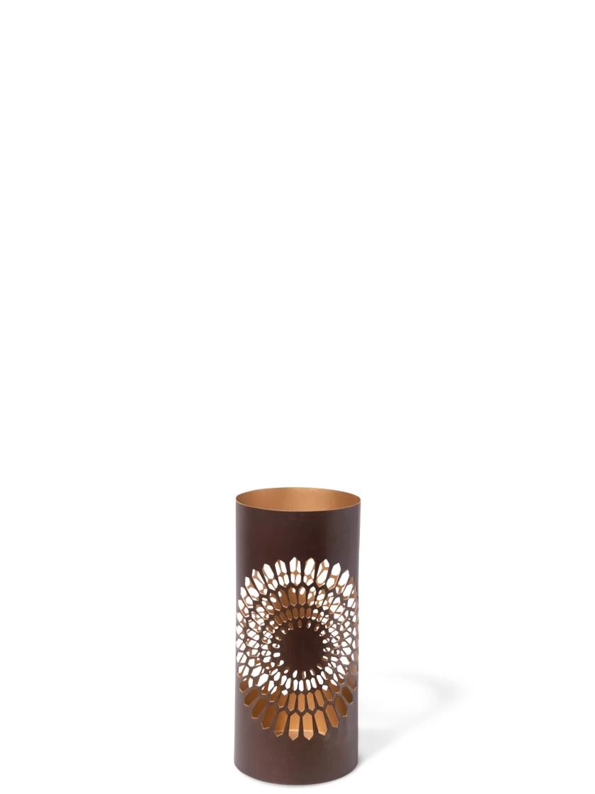 Dahlia Blossom Punched Metal Lanterns 3 Dahlia Blossom Punched Metal Lanterns - Image 3