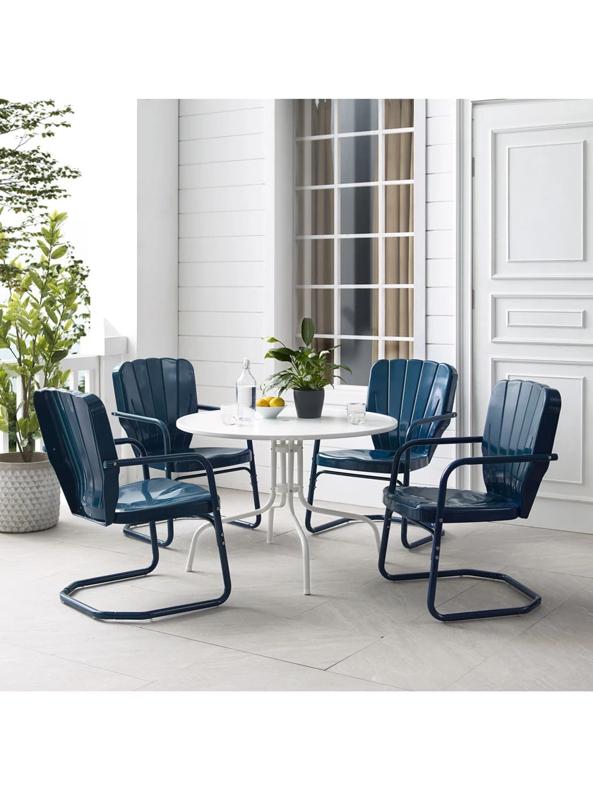 Crosley Ridgeland 5-piece Outdoor Dining Set 1 Crosley Ridgeland 5-piece Outdoor Dining Set