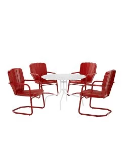 Crosley Ridgeland 5-piece Outdoor Dining Set 20 Crosley Ridgeland 5-piece Outdoor Dining Set -Green Haven Shop 8611579 rd 15v