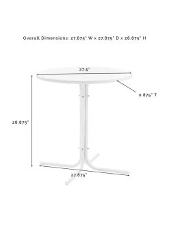 Crosley Griffith 3-piece Outdoor Bistro Set 32 Crosley Griffith 3-piece Outdoor Bistro Set -Green Haven Shop 8611589 08v
